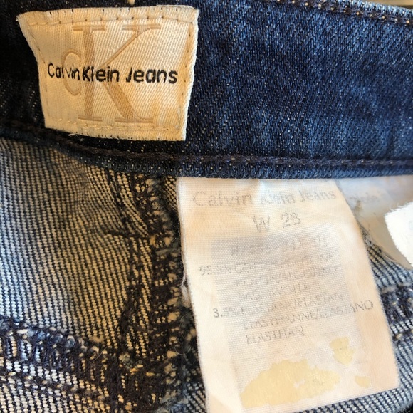 Calvin Kline Jeans blue mini skirt - Picture 4 of 4